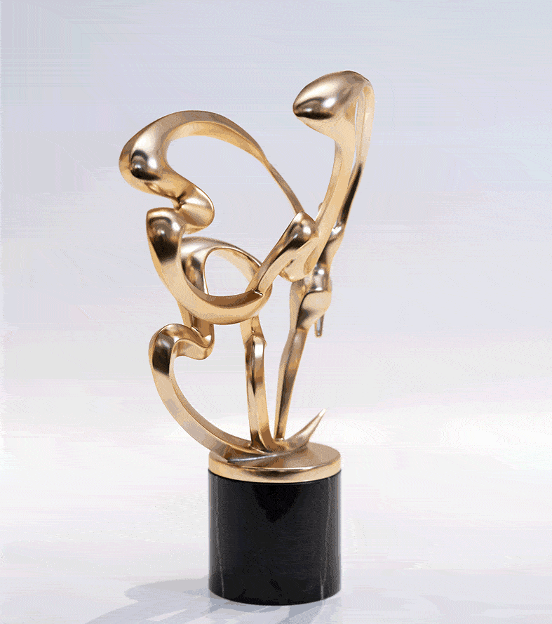 赛讯| 脚踏飞鸿雁,狂舞入星滔——中意青年未来时尚设计大赛奖杯设计