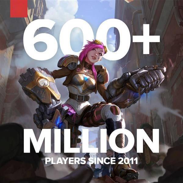 用户数|拳头游戏官方宣布英雄联盟系列玩家超过6亿
