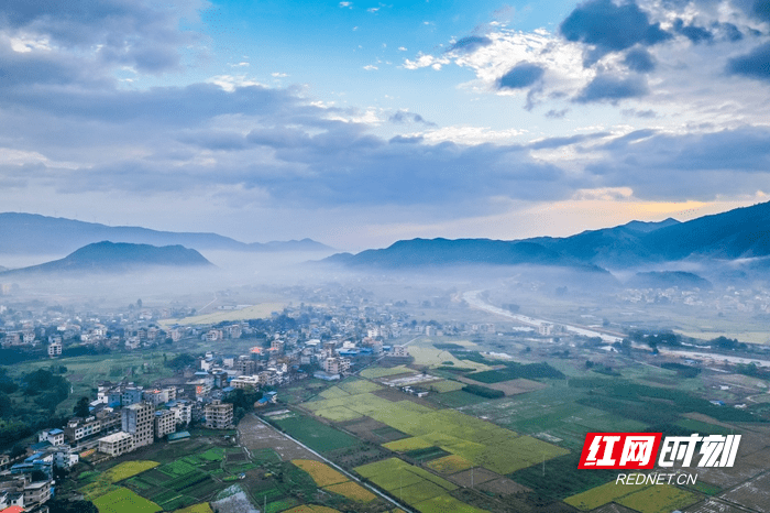 河流|湖南蓝山：深秋晨韵