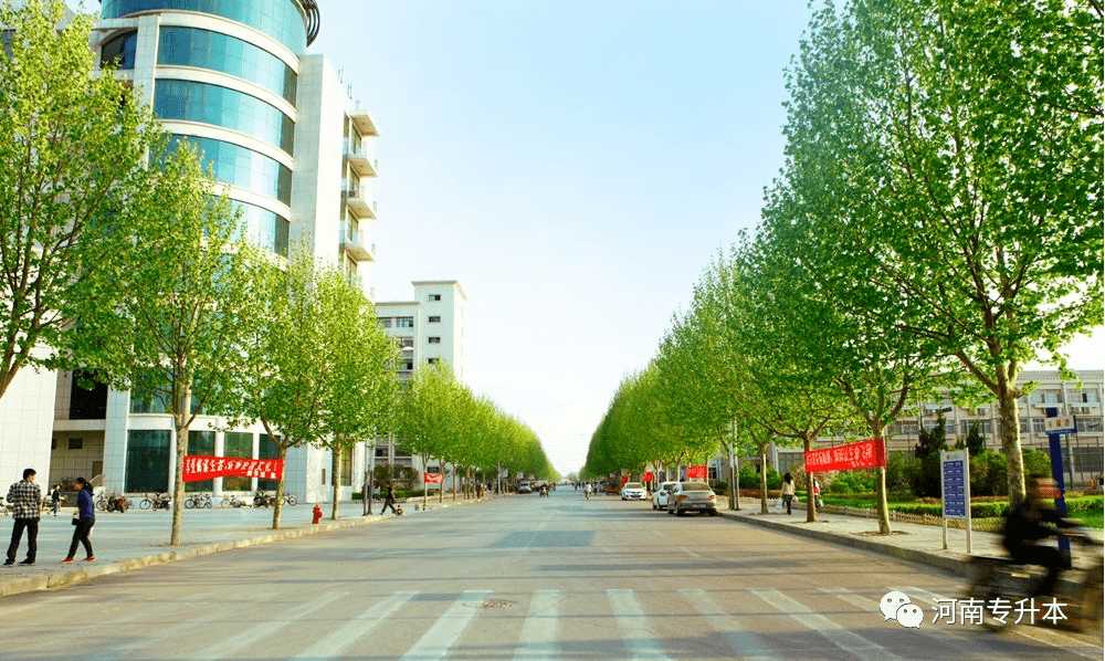 黄河科技学院风景图图片