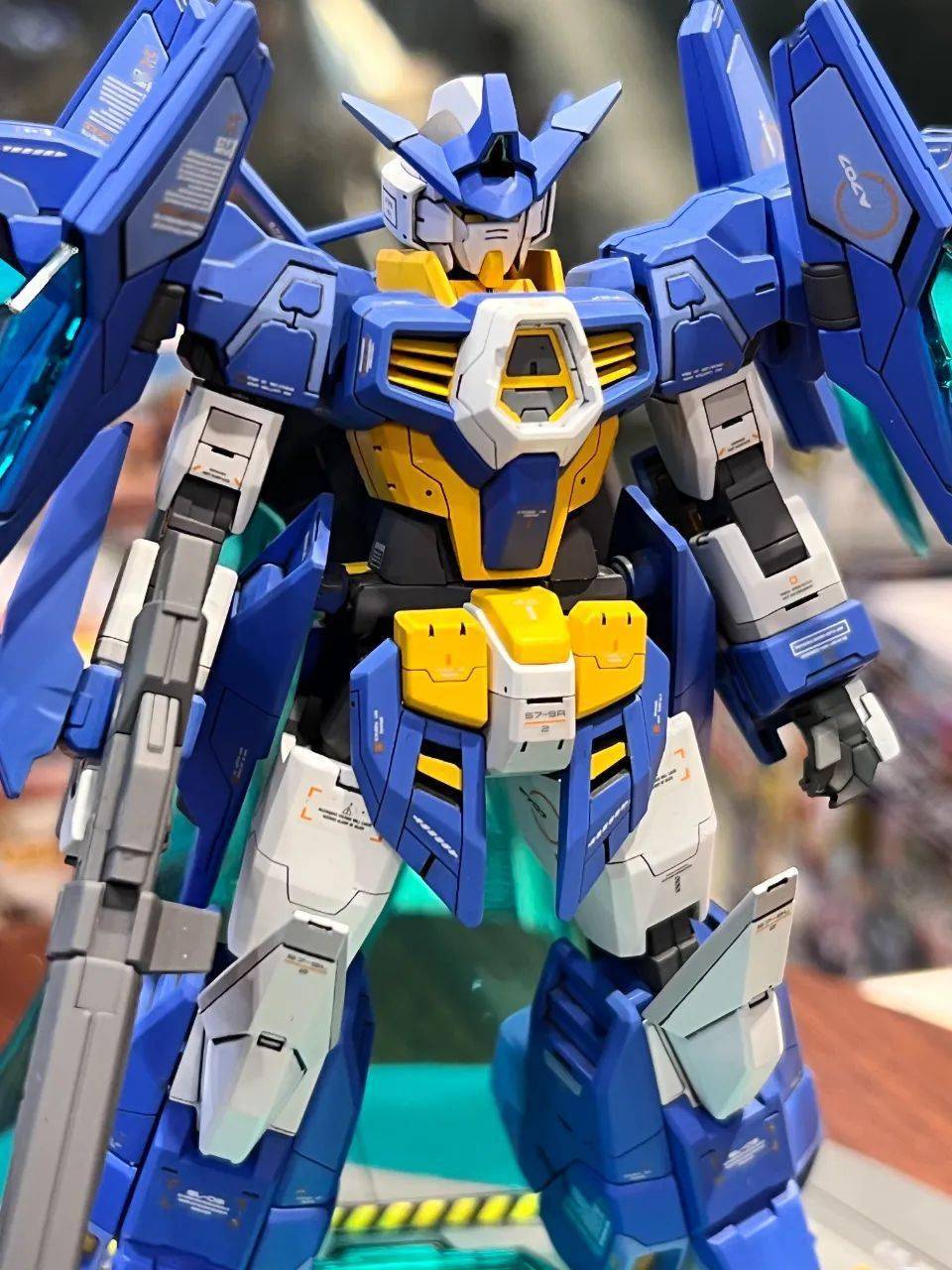 hgbdtryage马格南高达细节改造涂装制作