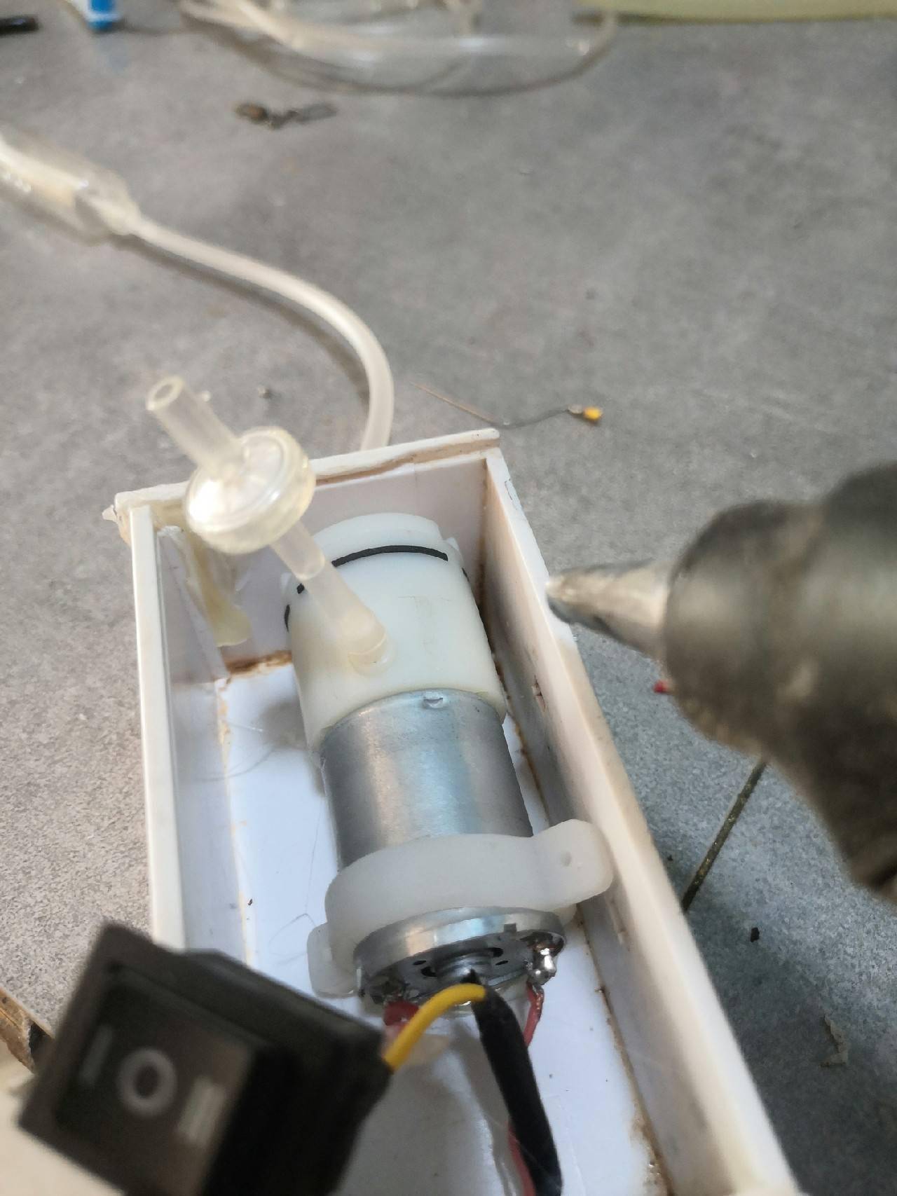 diy制作usb迷你增氧泵钓鱼人野外垂钓必备神器