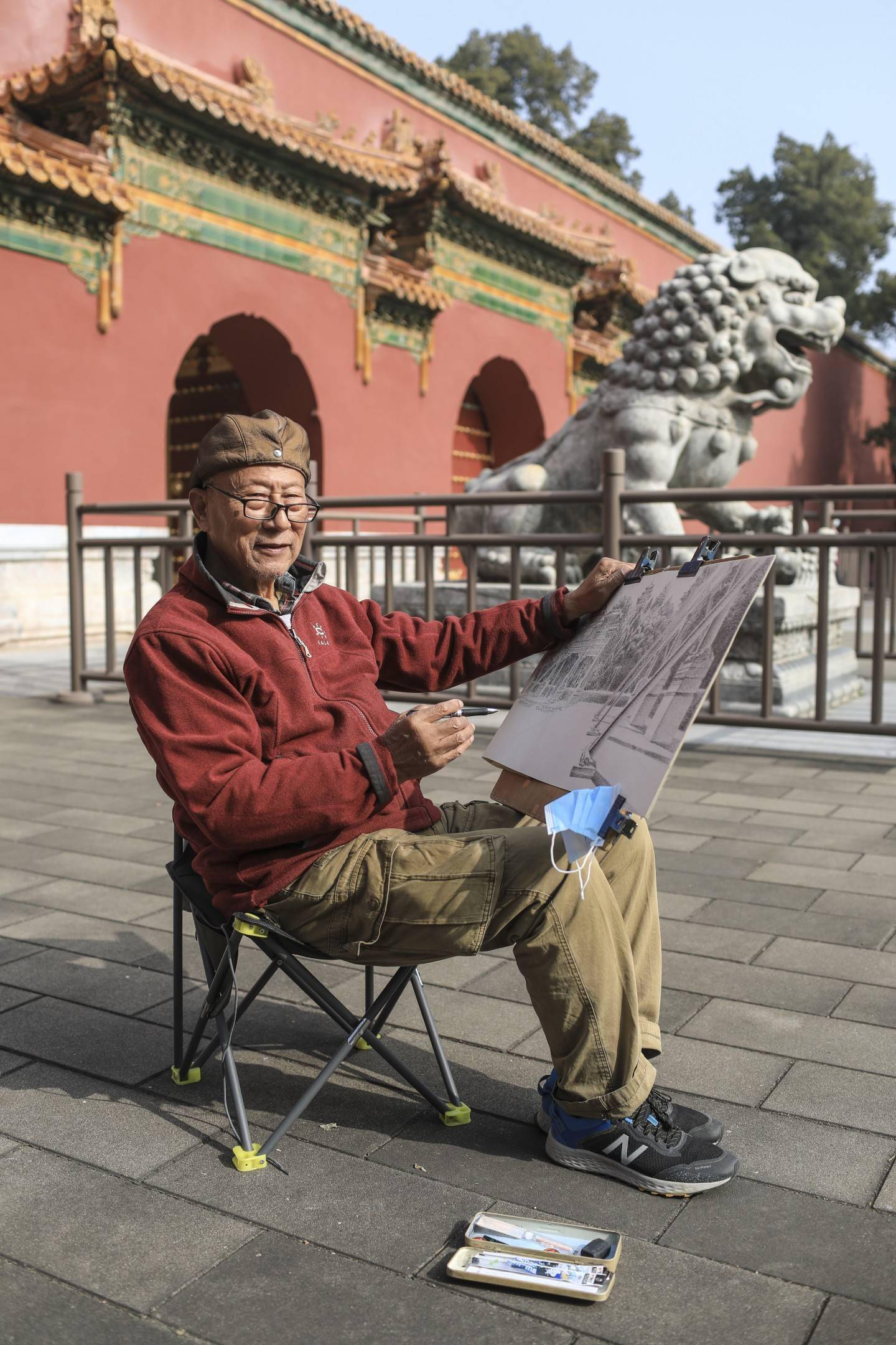 四个"老北京"的中轴线_老伍