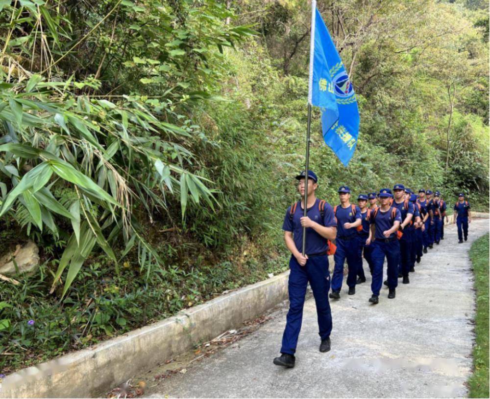 佛山市森林消防综合救援队持续开展林区巡护工作