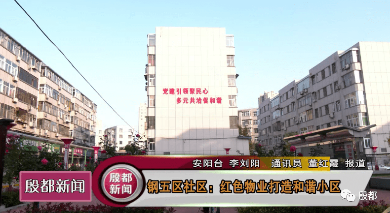 "殷都区梅园庄街道钢五区社区建造于1988年,1/3以上的居民是60岁以上