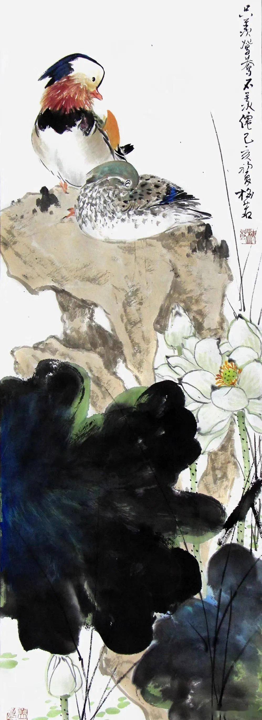 梅若的小写意花鸟画真美