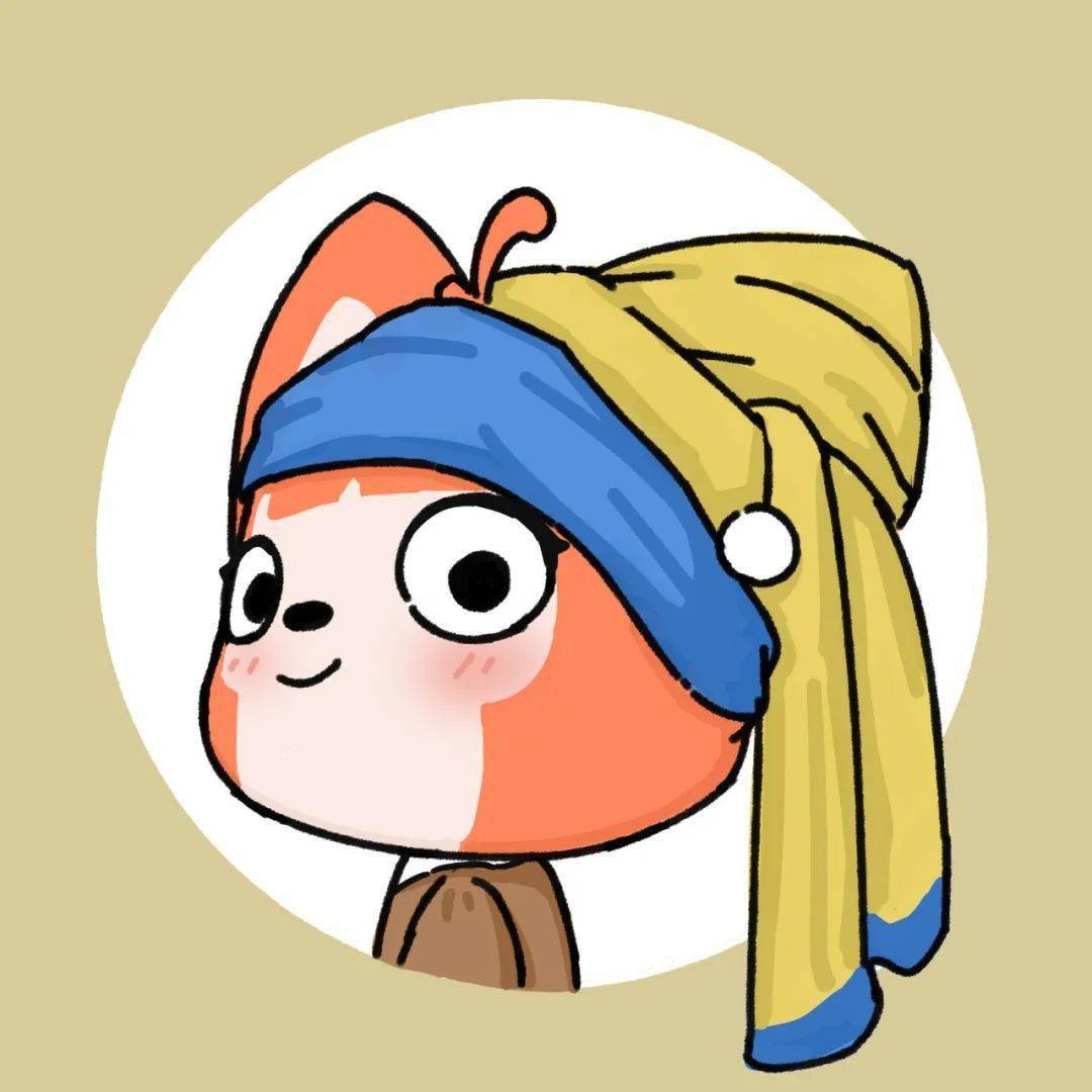 花花 头像|拆2个名画系列“头像盲盒”