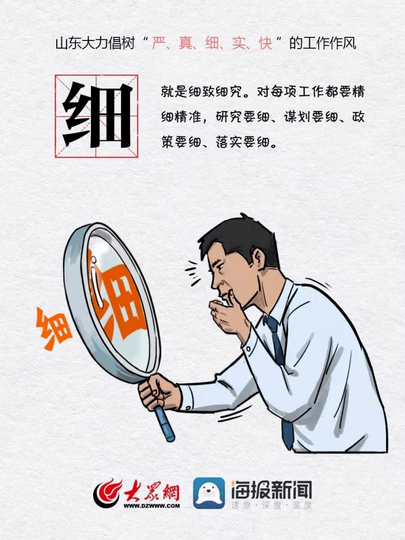 大力倡树严真细实快工作作风系列短评