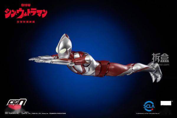 产品THREEZERO 新奥特曼 SHIN ULTRAMAN 1/6可动人偶12寸