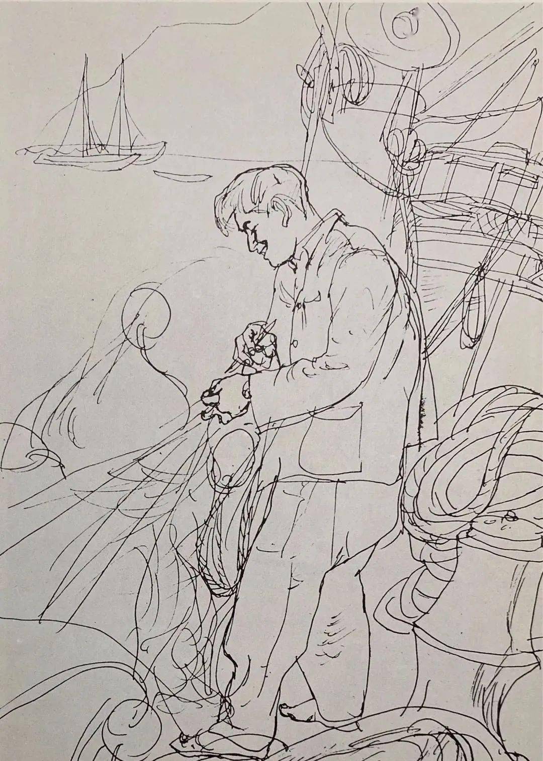 中央美术学院教授,华其敏速写作品_芥子园