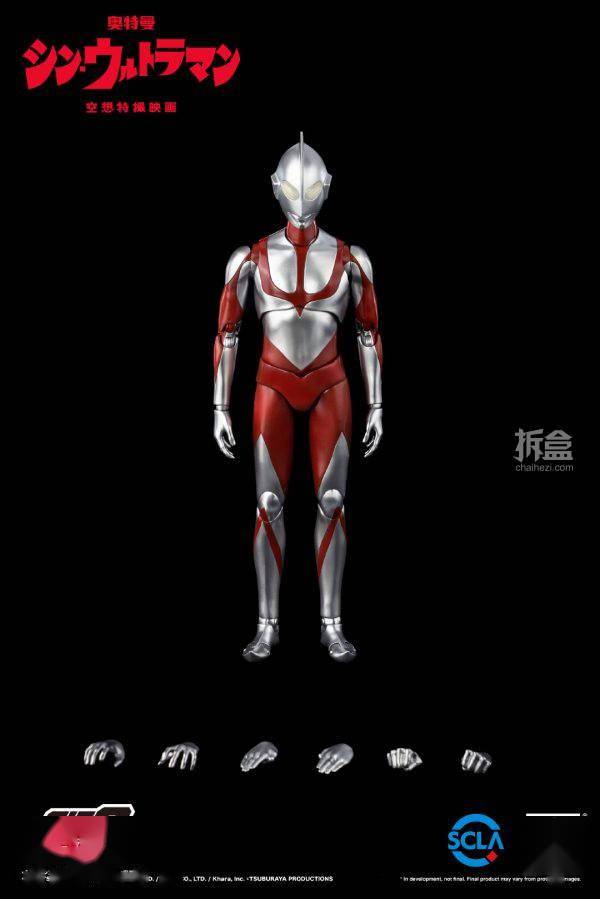 产品THREEZERO 新奥特曼 SHIN ULTRAMAN 1/6可动人偶12寸