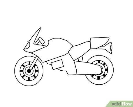 如何画摩托车_搜狐汽车_搜狐网