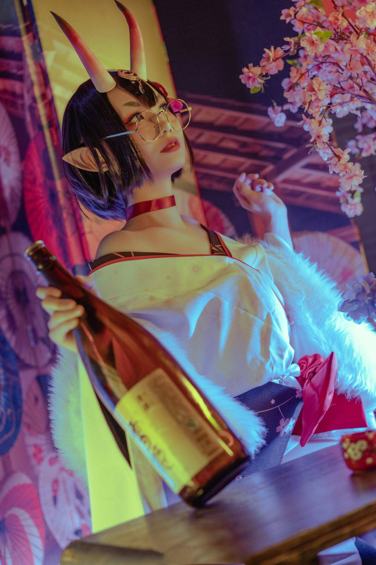 童子|Fgo酒吞童子，冬祭礼装cosplay