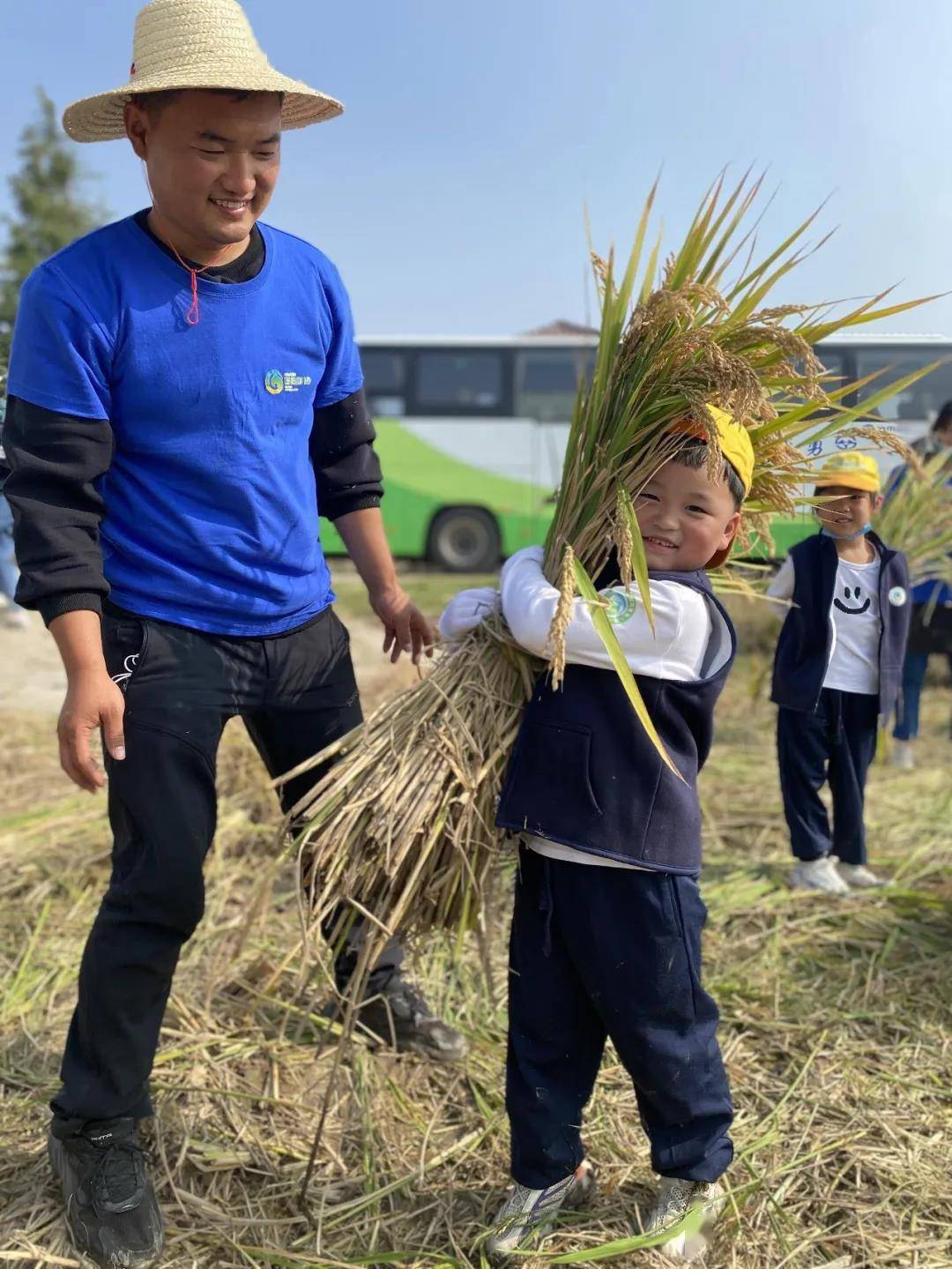 家长|在上海最北的这所农村幼儿园，囡囡们成为稻田里的“农民娃娃”