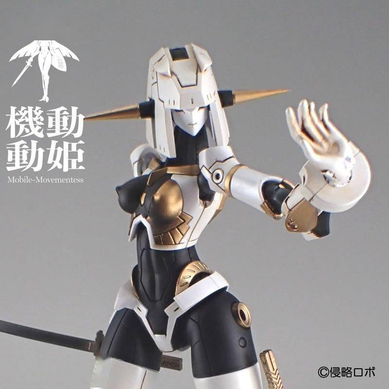 模玩|模玩资讯：侵略ROBO《机动动姫MoMo》黑/赤/铁&白/黒/金 模型发售