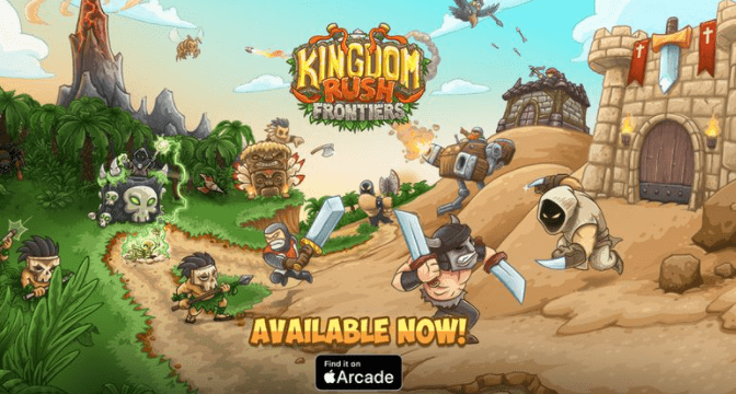 苹果|苹果 Apple Arcade 添加《Kingdom Rush Frontiers》等两款游戏
