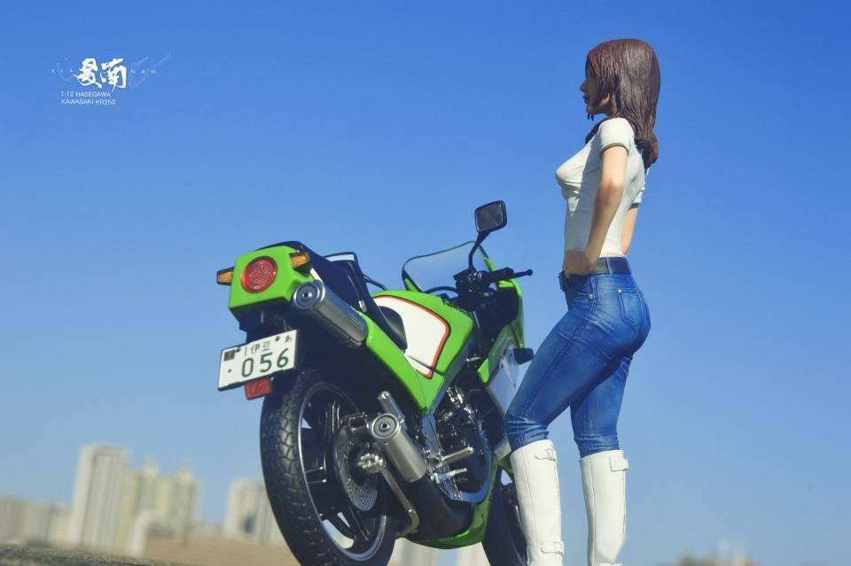 文章|模玩秀：长谷川 1/12 川崎KR250 摩托