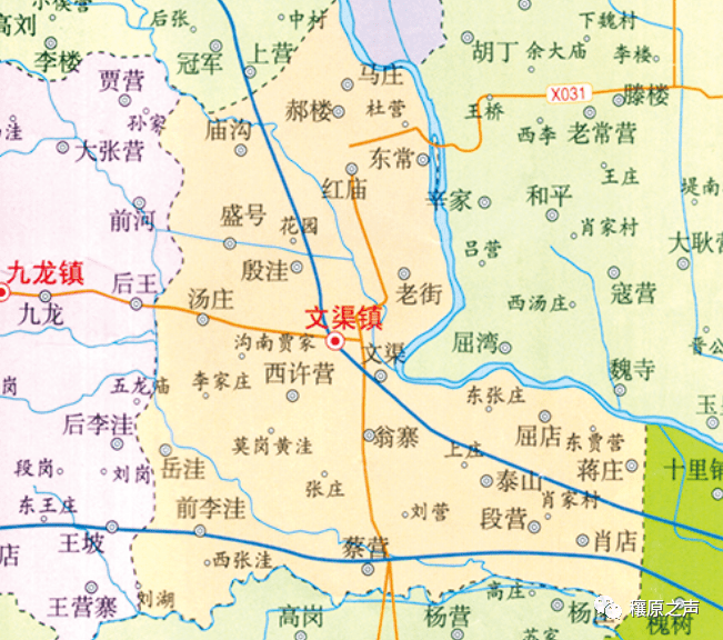 漯河邓襄镇地图图片