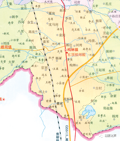 漯河邓襄镇地图图片