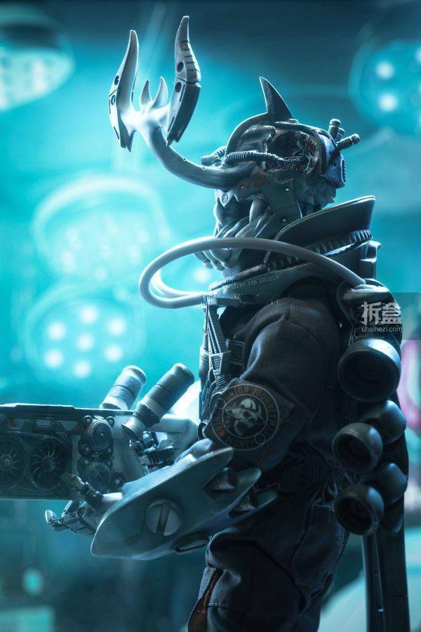 ART FUTURE 鬼捻蟲角 狩太郎 1/6可动人偶12寸兵人