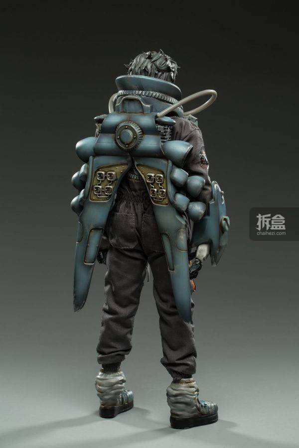 ART FUTURE 鬼捻蟲角 狩太郎 1/6可动人偶12寸兵人