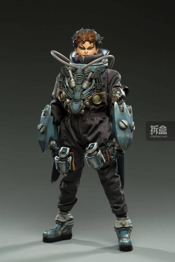 ART FUTURE 鬼捻蟲角 狩太郎 1/6可动人偶12寸兵人