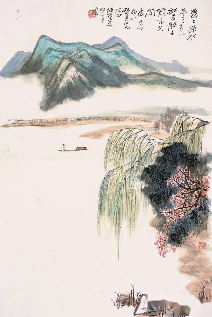 大师何海霞的国画小品,真养眼!