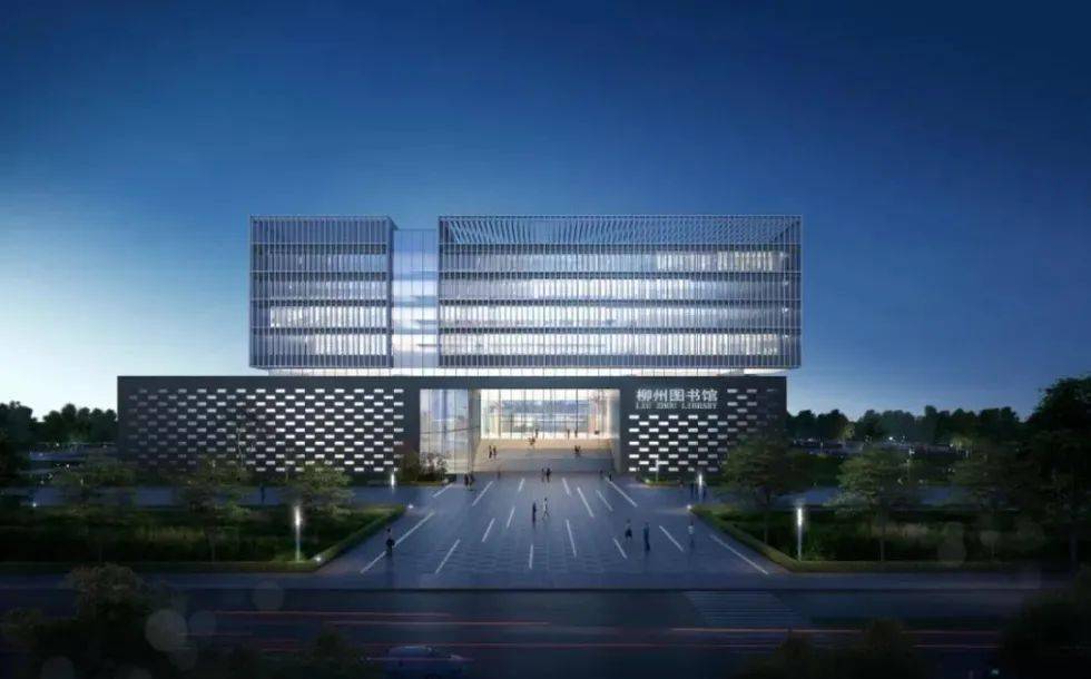项目"书匣"造型和丰富的公共文化服务功能,是柳州市重点打造的文化