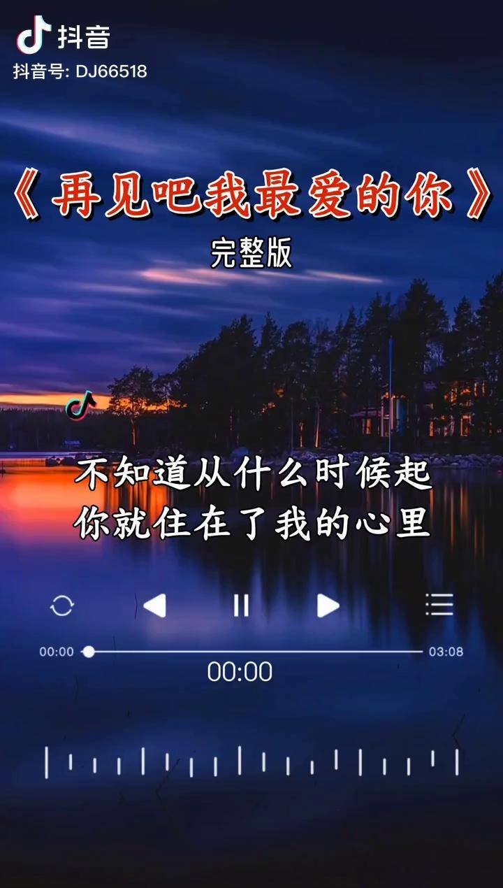 我留不住爱,留不住情,留下你还有什么意义再见吧我最爱的你 伤感音乐