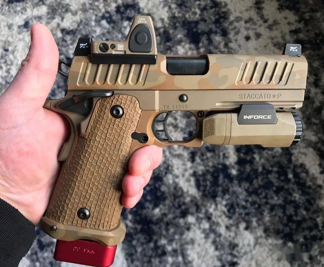 短粗硬sti公司staccato系列手枪图集