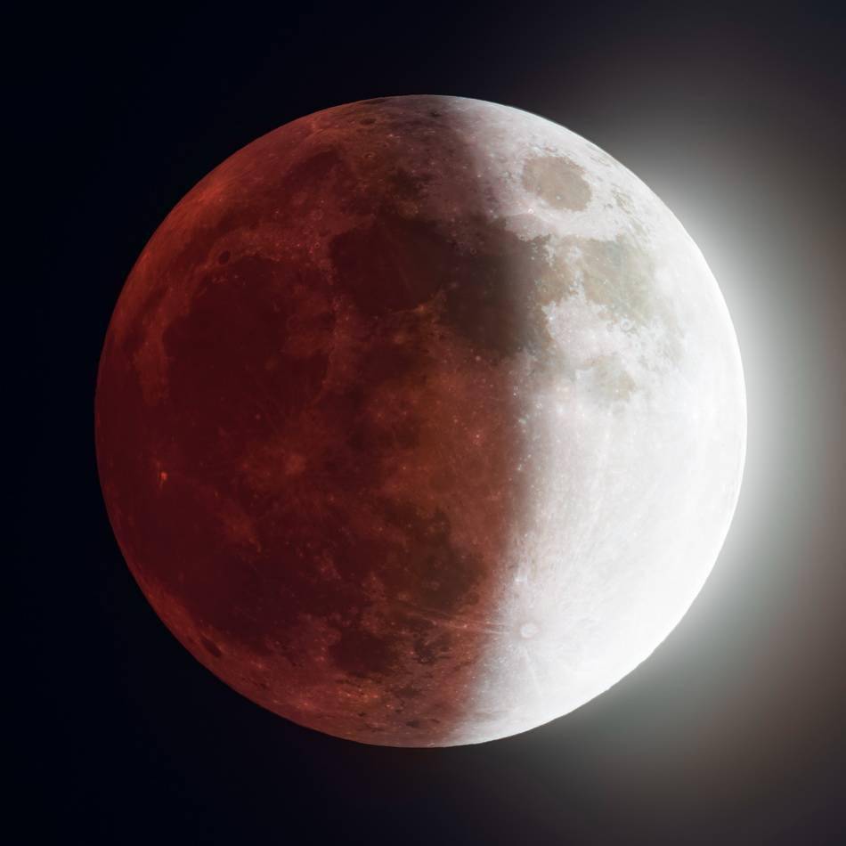 城事丨别再错过了！本世纪最长月偏食全球美图大放送