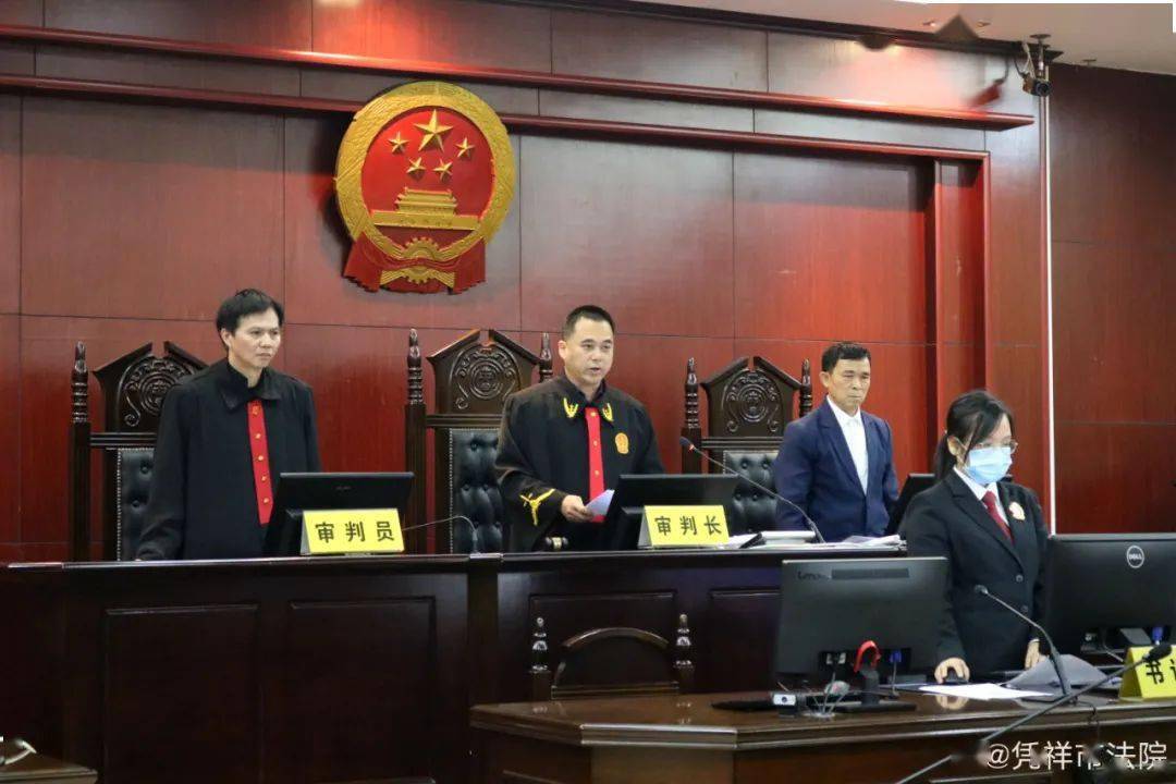 图据凭祥市人民法院微博