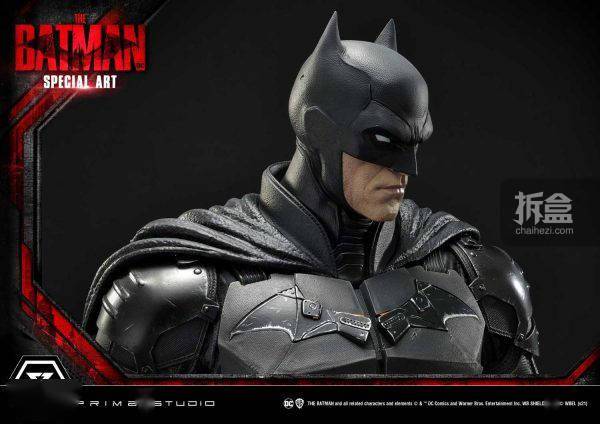 配件|Prime 1 Studio：1/3 2022版 Batman 蝙蝠侠 标准版#MMTBM-01 & DX版