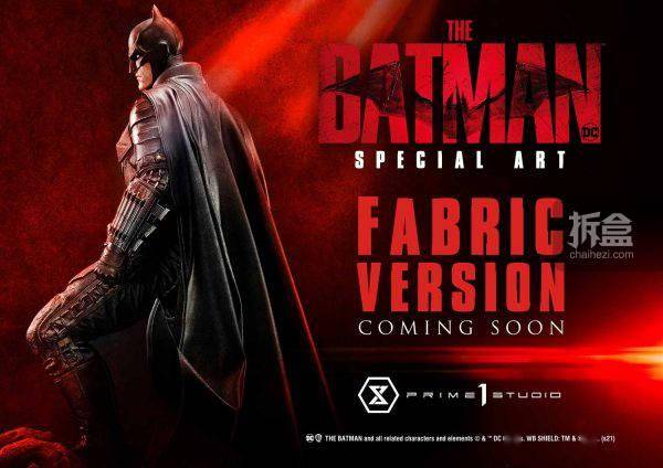 配件|Prime 1 Studio：1/3 2022版 Batman 蝙蝠侠 标准版#MMTBM-01 & DX版