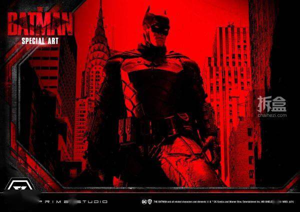 配件|Prime 1 Studio：1/3 2022版 Batman 蝙蝠侠 标准版#MMTBM-01 & DX版