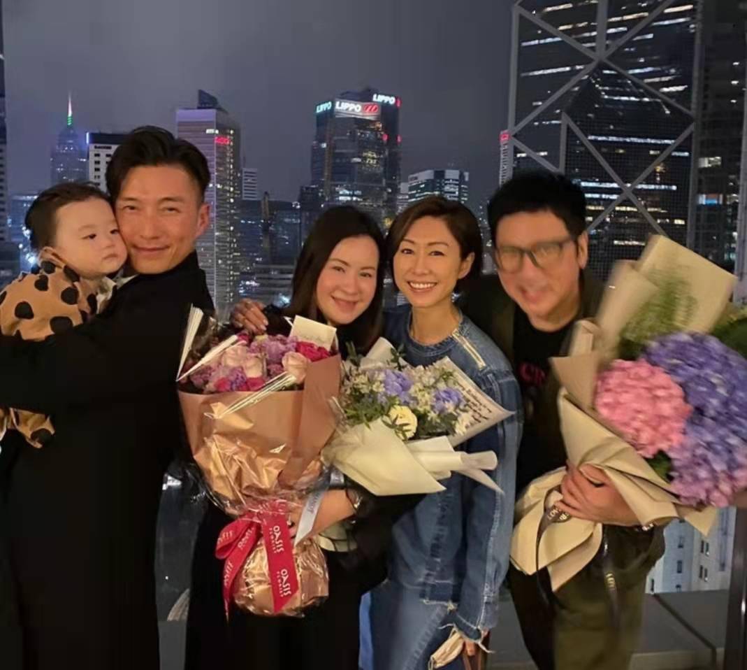 好男人tvb小生陈山聪为老婆庆生而缺席台庆一家三口画面温馨