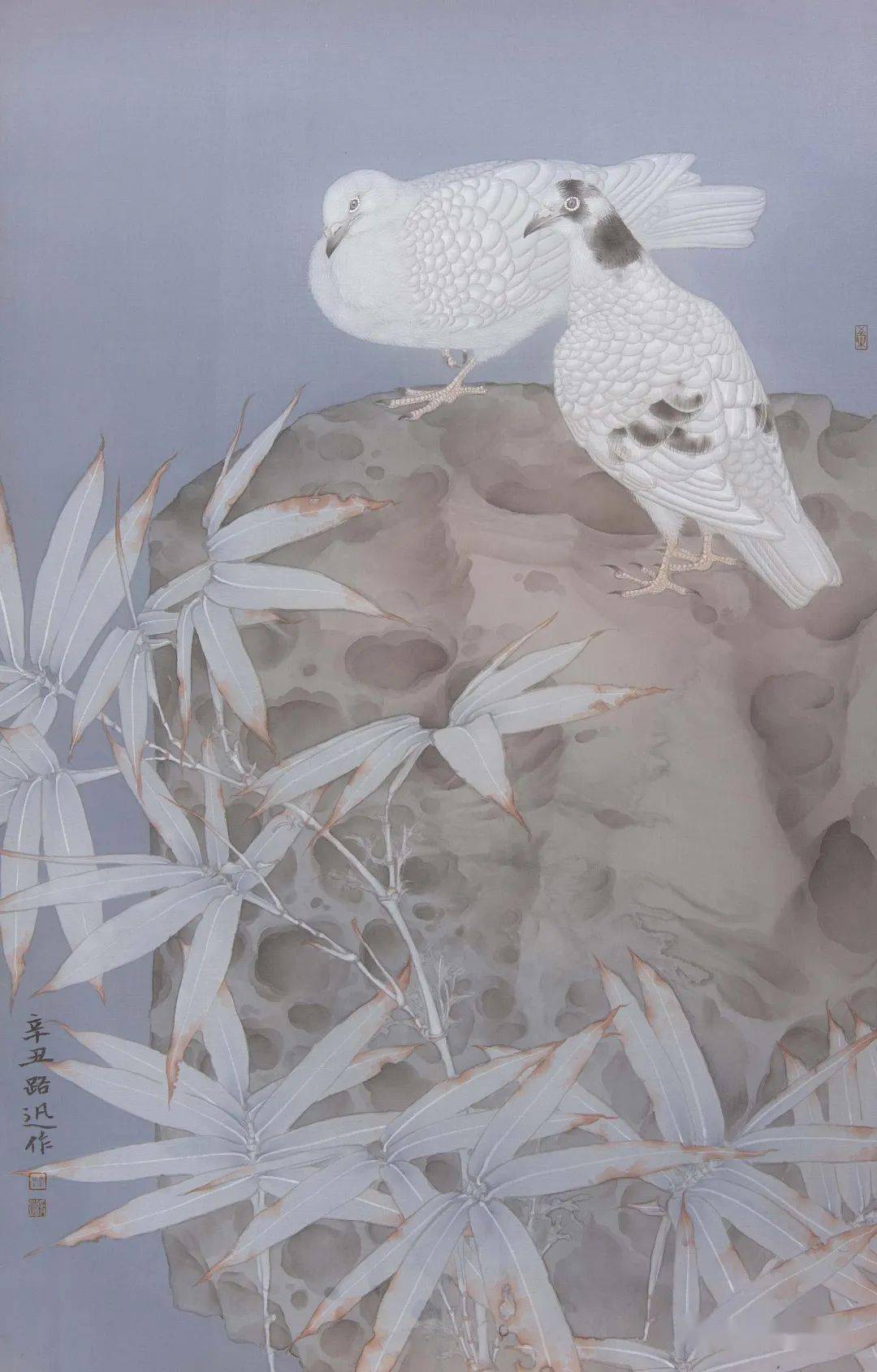 书画世界新工笔青年郑路迅