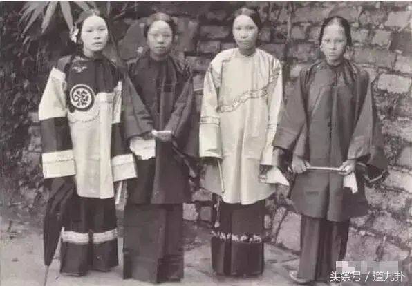 一组老照片揭示真实的晚清社会：贵族奢靡，百姓困苦_女子