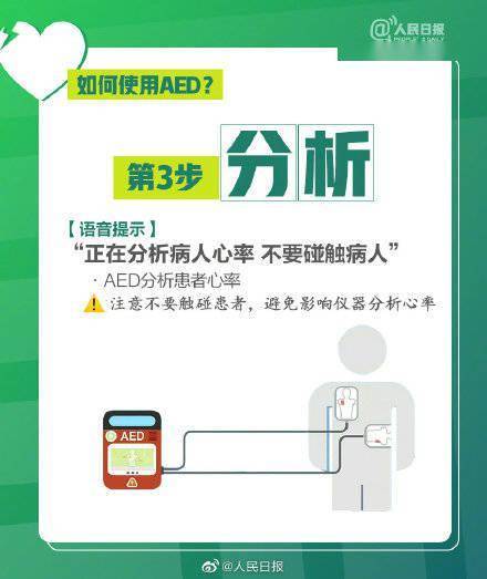 语音提示|收藏！救命神器AED简明使用攻略