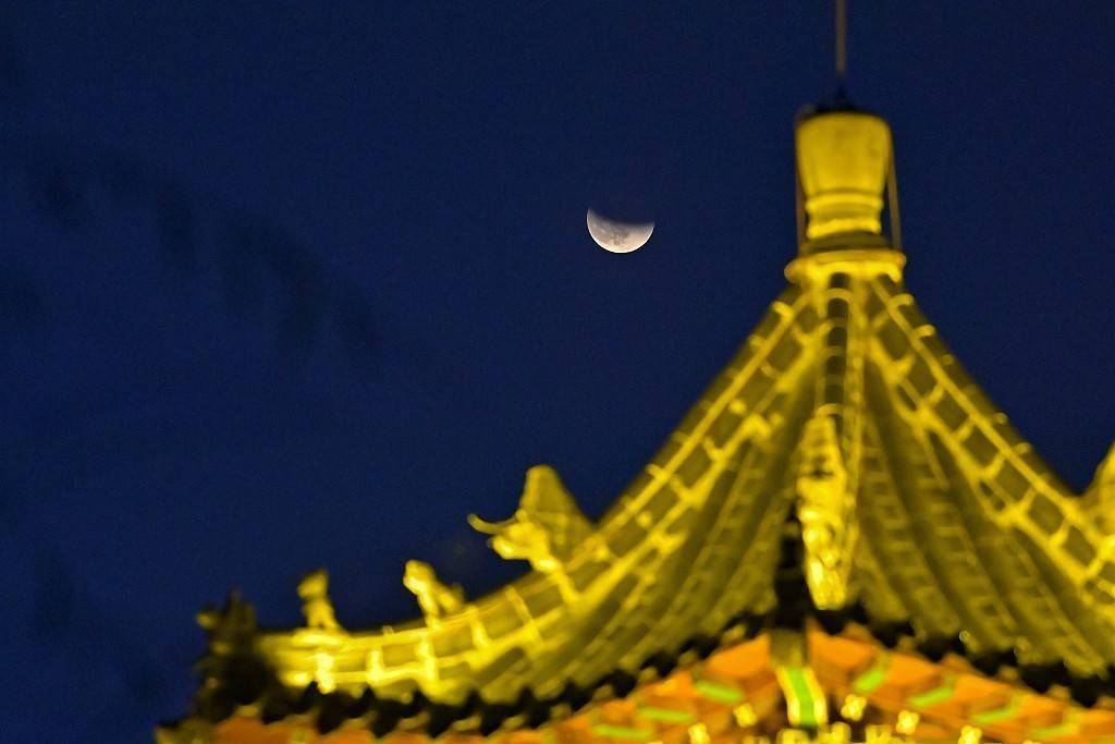 月偏食,待机|“超长待机”月偏食，你看到了吗