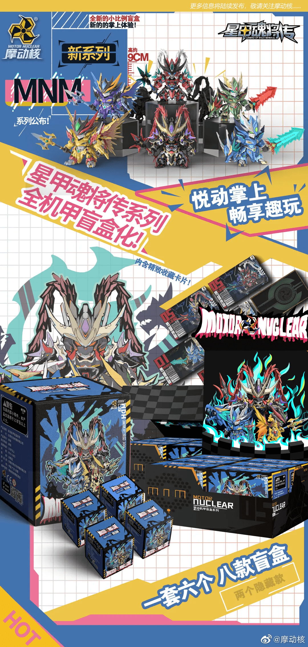 全高|模玩資訊：摩動核 新品3連發！Q版、盲盒、新企劃