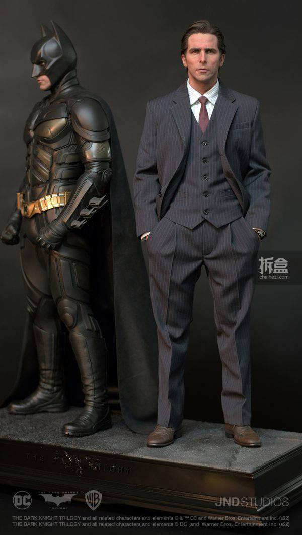 底座JND STUDIOS 1:3 TDK BATMAN 暗黑骑士 崛起 蝙蝠侠 雕像