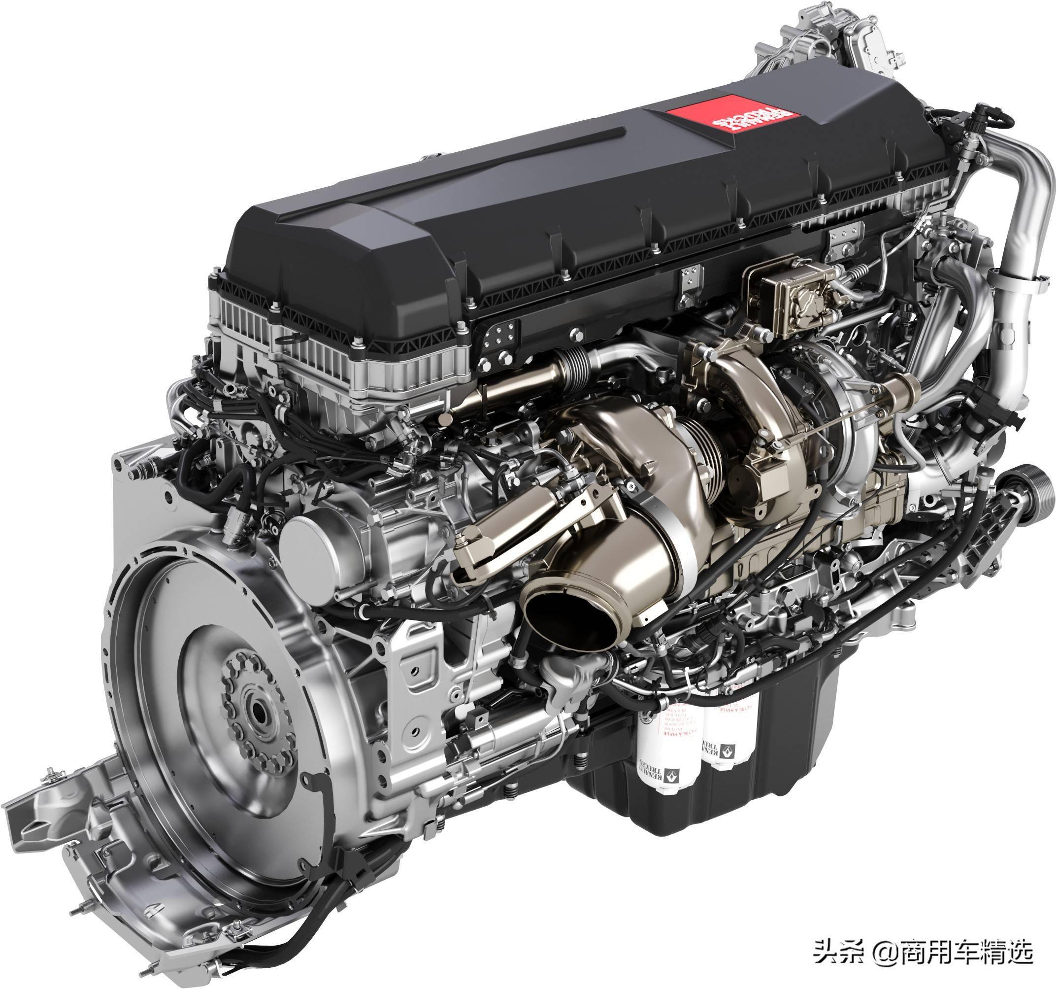沃尔沃同款涡轮复合柴油机 雷诺卡车推出新款de11和de13发动机