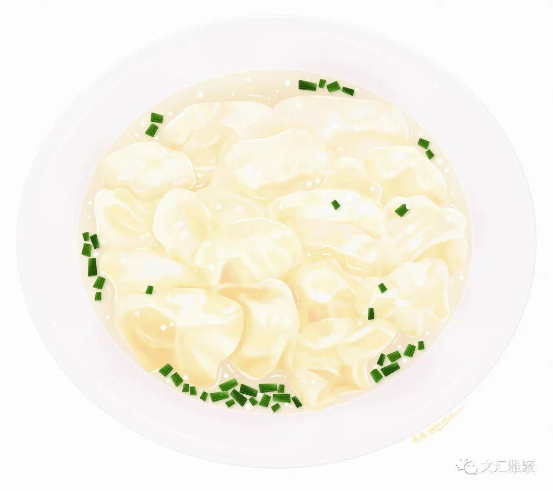 来一碗泡泡馄饨,温柔了岁月,惊艳了时光.