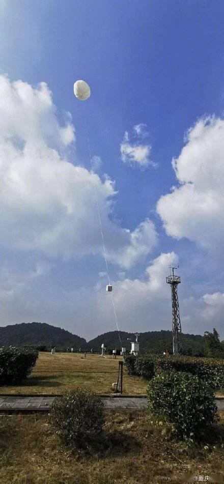 好萌的气球！重庆首次开展大气臭氧观测