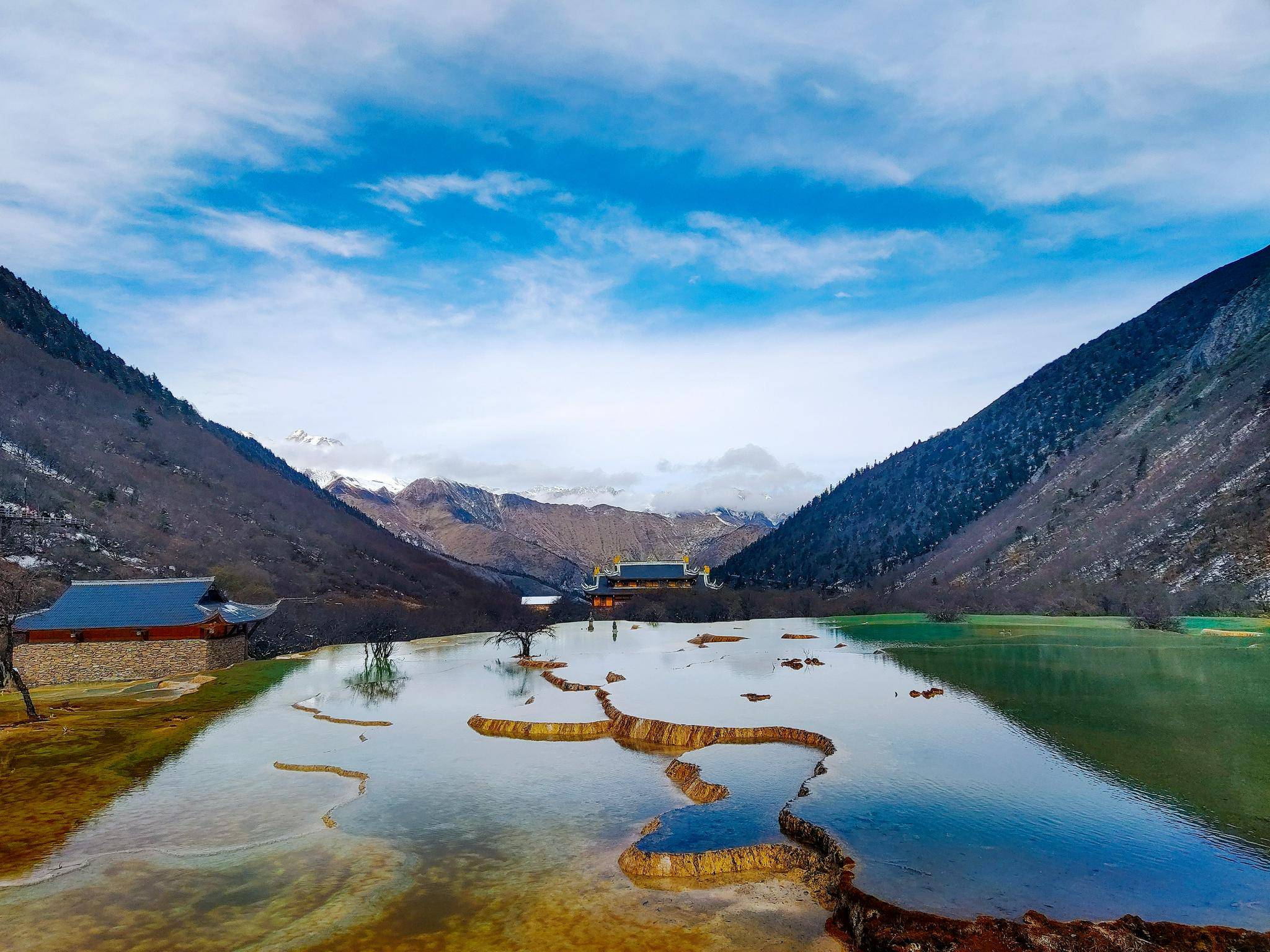 思窝安小娜环星记:四川黄龙彩池,给平淡的人生加点色彩