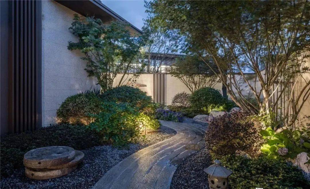 60款新中式庭院设计,相当简洁·十分大气·很上档次._荷塘_花园_紫铜