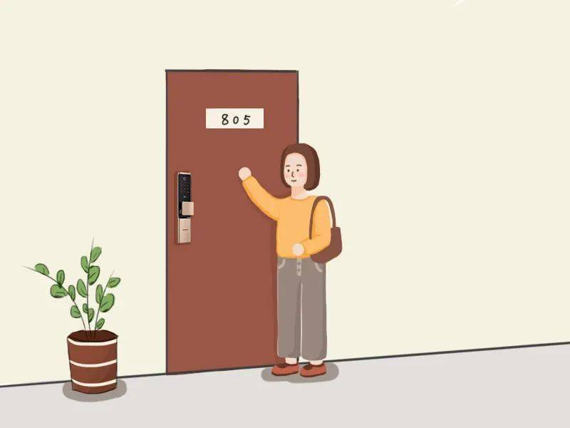 在厨房,卧室,距离家门很远的地方,很容易听不到敲门声或者门铃声.