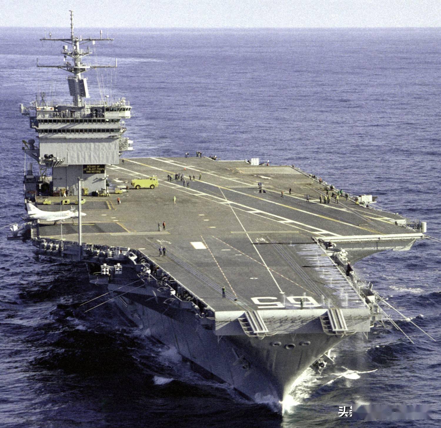 图说"大e":世界上第一艘核动力航母"企业"号服役60周年