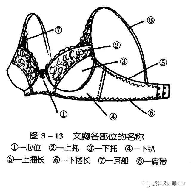 设计 内衣/胸衣——服装款式图&效果图设计！